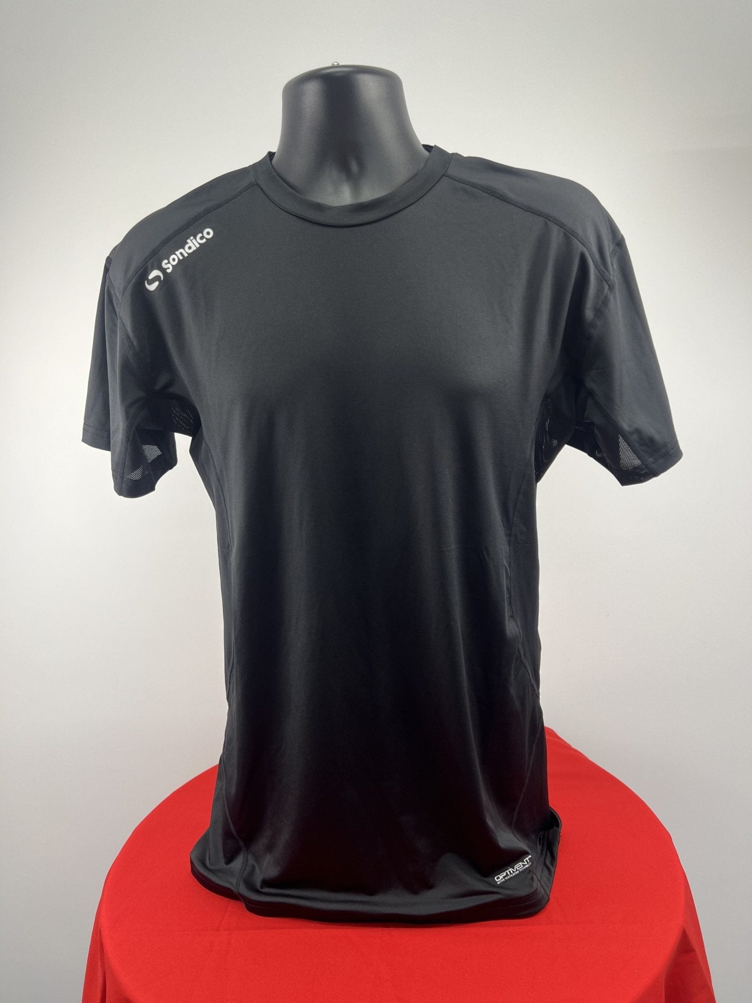 Sondico Black Sports T-Shirt - kitround kitround product