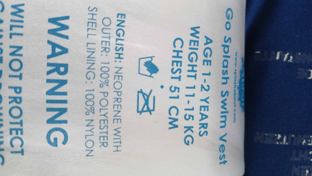 Splash About Go Splash Swim Vest - kitround kitround product