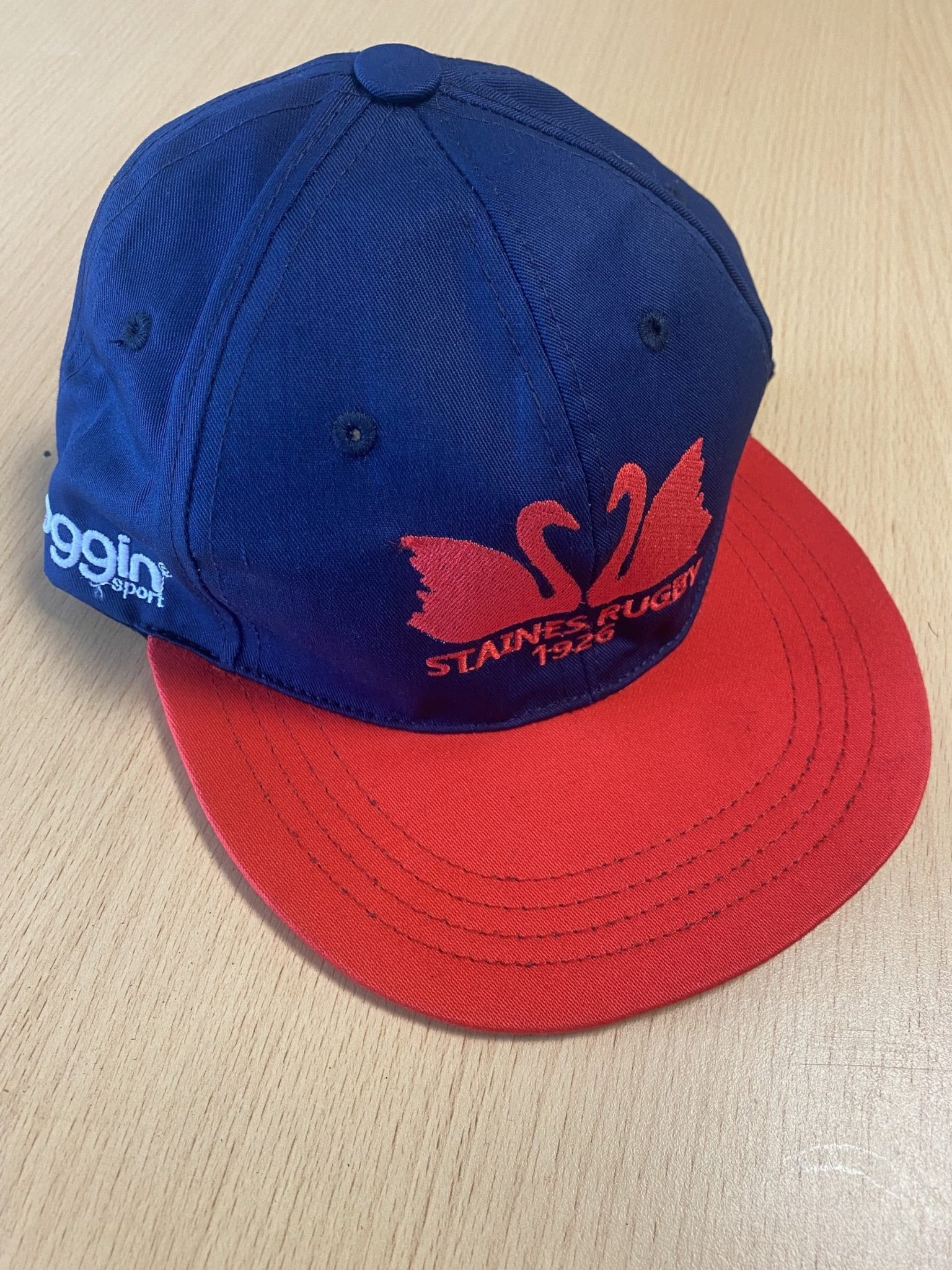 Staines Rugby 1926 Blue and Red Snapback - kitround Staines Rugby Club product