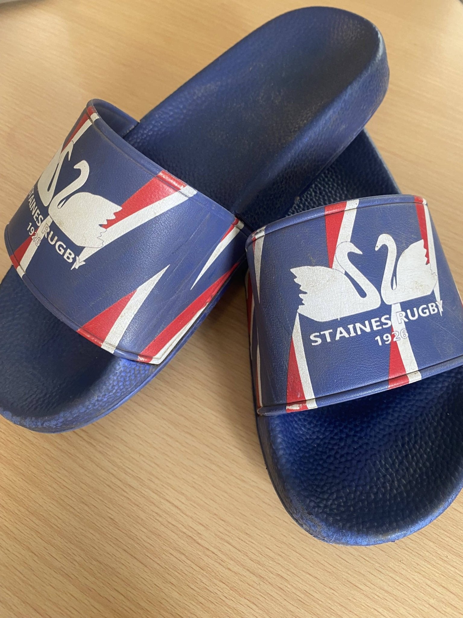 Staines Rugby Slide Sandals - kitround Staines Rugby Club product