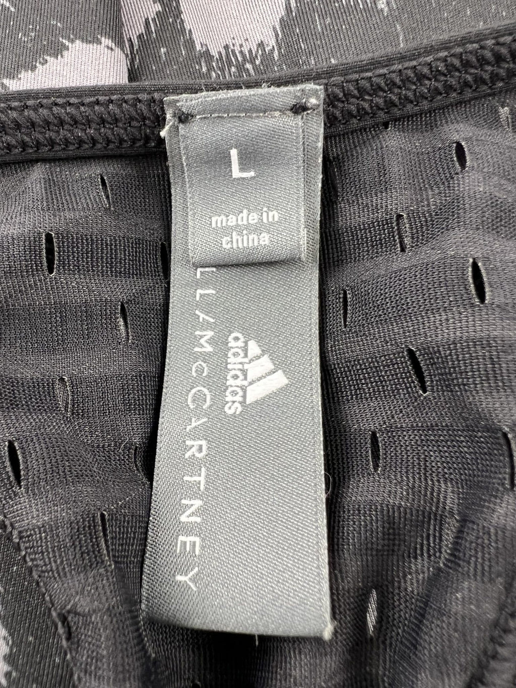 Stella McCartney/adidas Black Leopard Print Vest - kitround kitround product