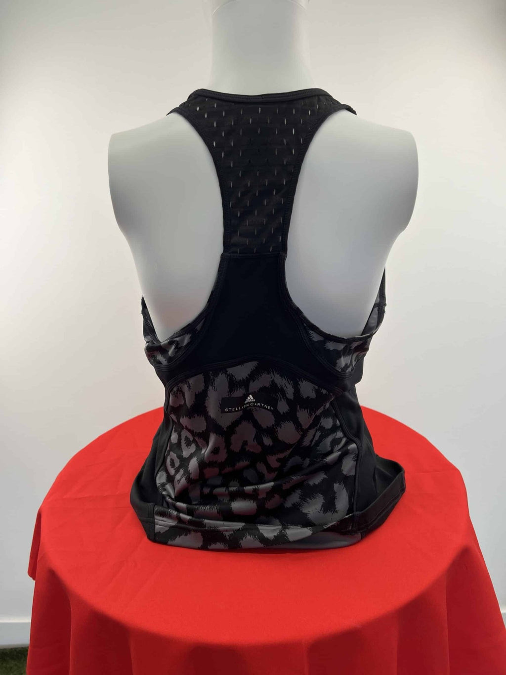 Stella McCartney/adidas Black Leopard Print Vest - kitround kitround product