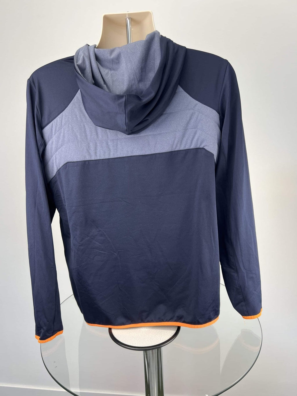 Sunderland of Scotland Men's Athletic Hoodie - Blue with Orange Zip - kitround kitround product