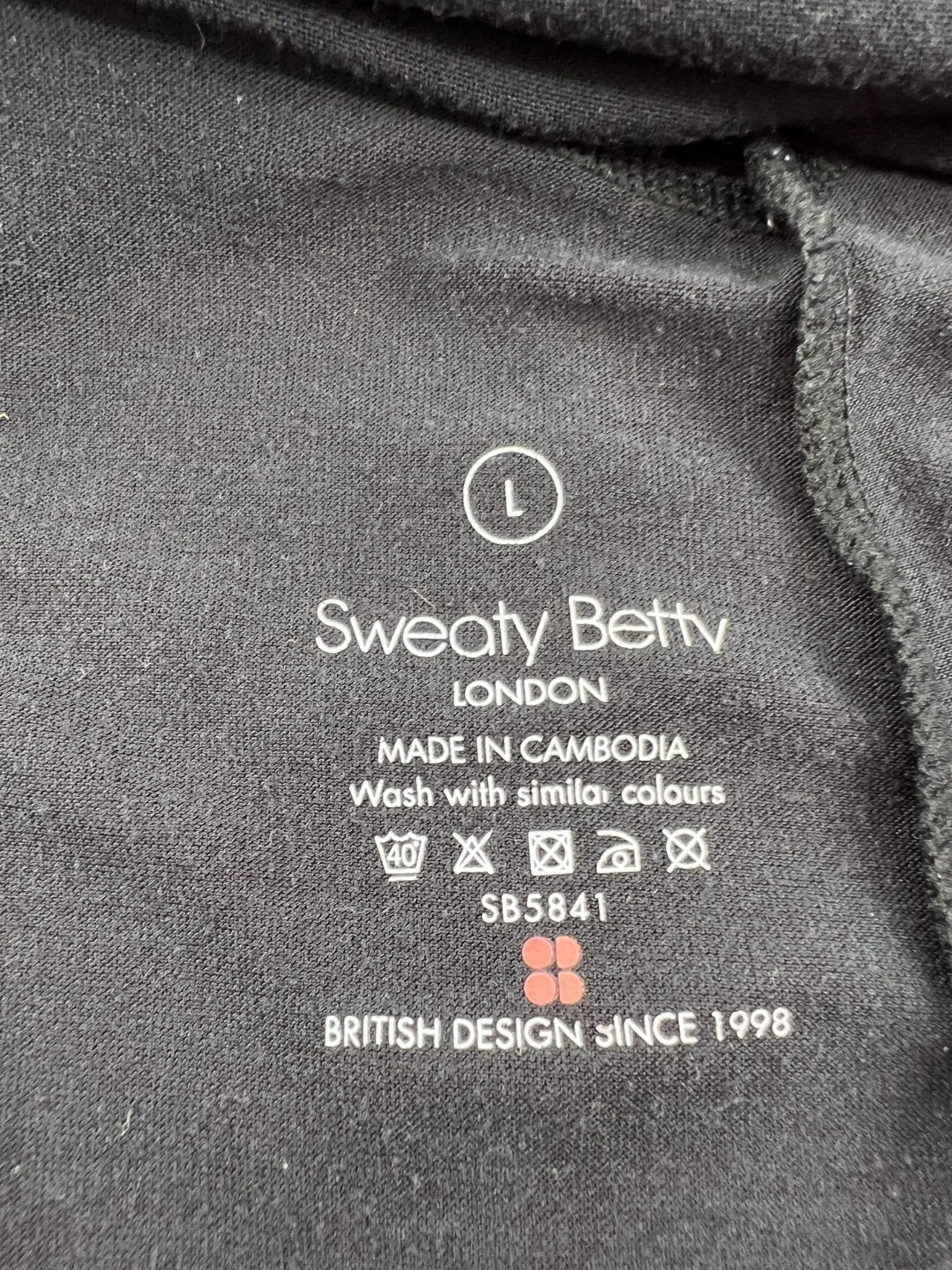 Sweaty Betty Black Vest - kitround kitround product