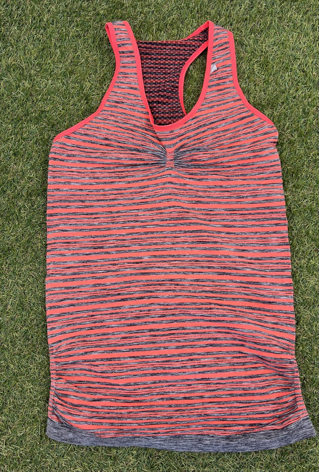 Sweaty Betty Red and Black Striped Sports Top - kitround kitround product