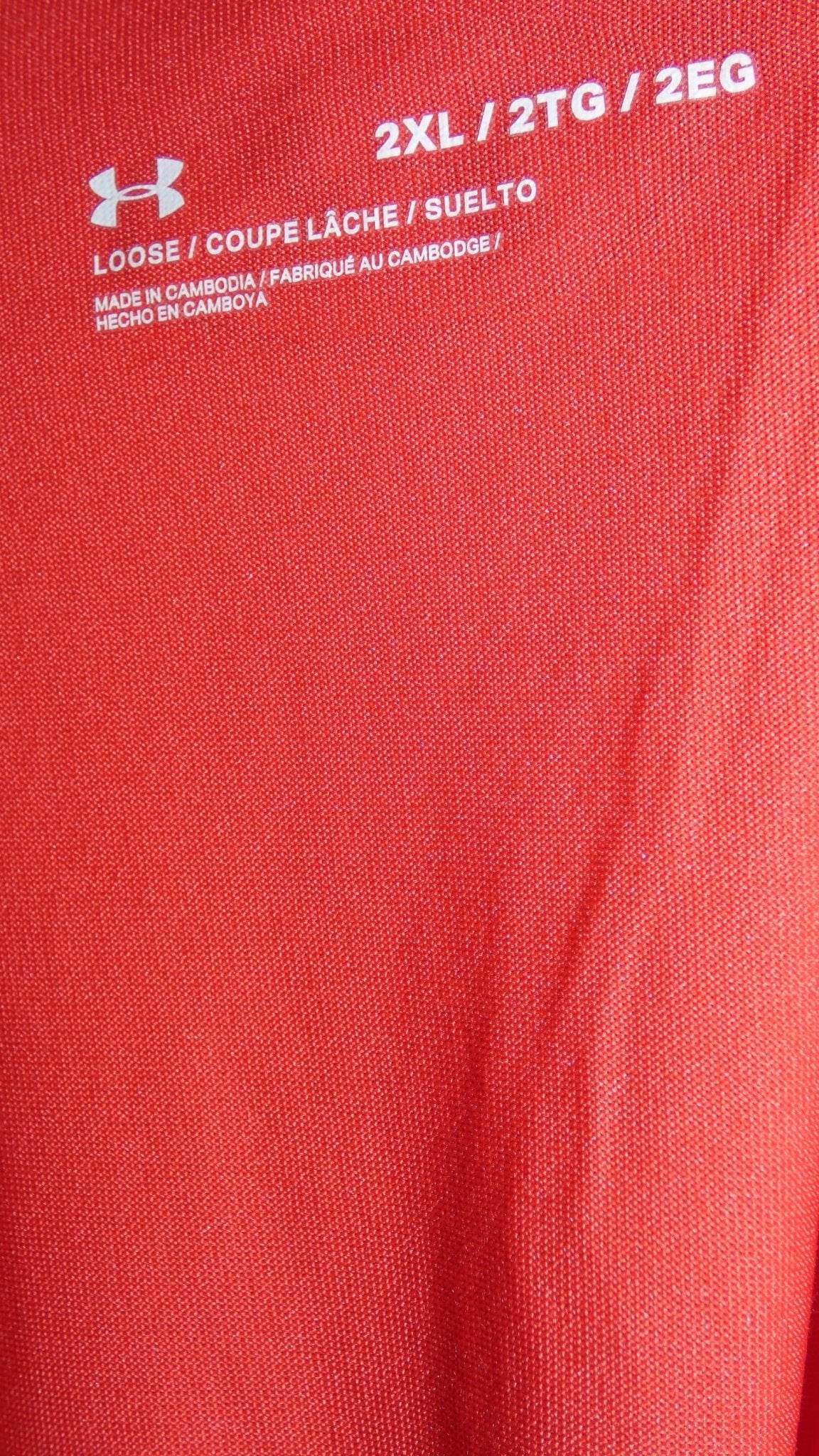 Two Men's Under Armour Long Sleeved 1/2 Zipped Tops - kitround kitround product