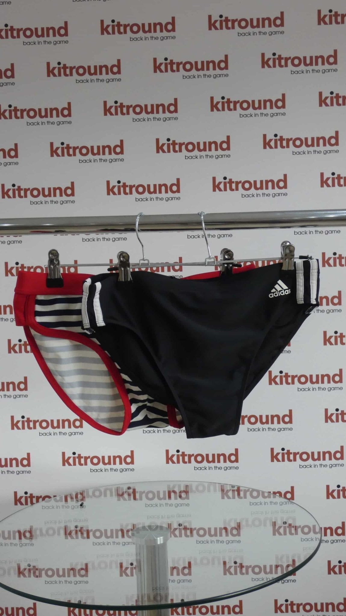 Two Pairs of Swimming Trunks - adidas and Seobean - kitround kitround product