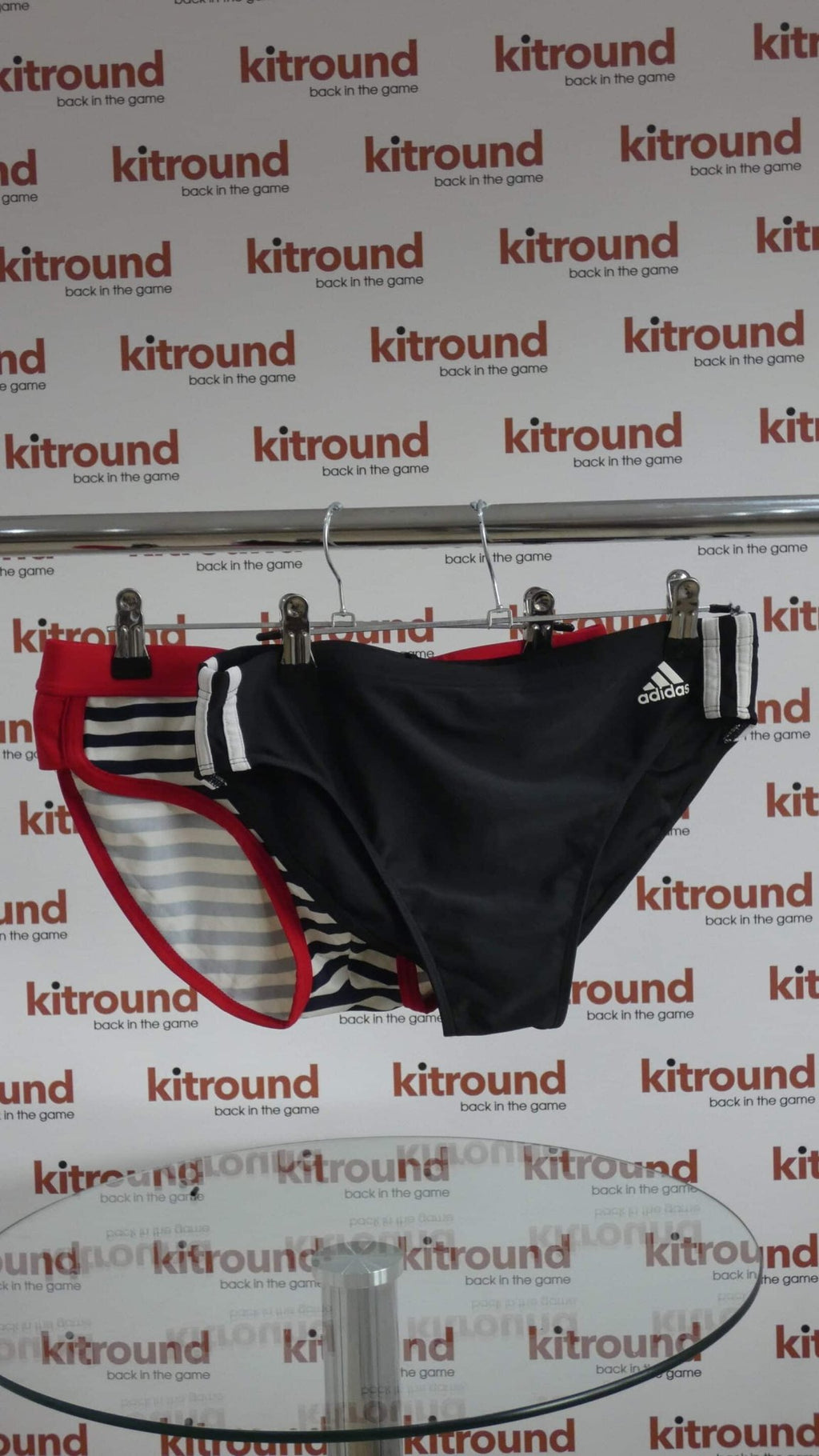 Two Pairs of Swimming Trunks - adidas and Seobean - kitround kitround product