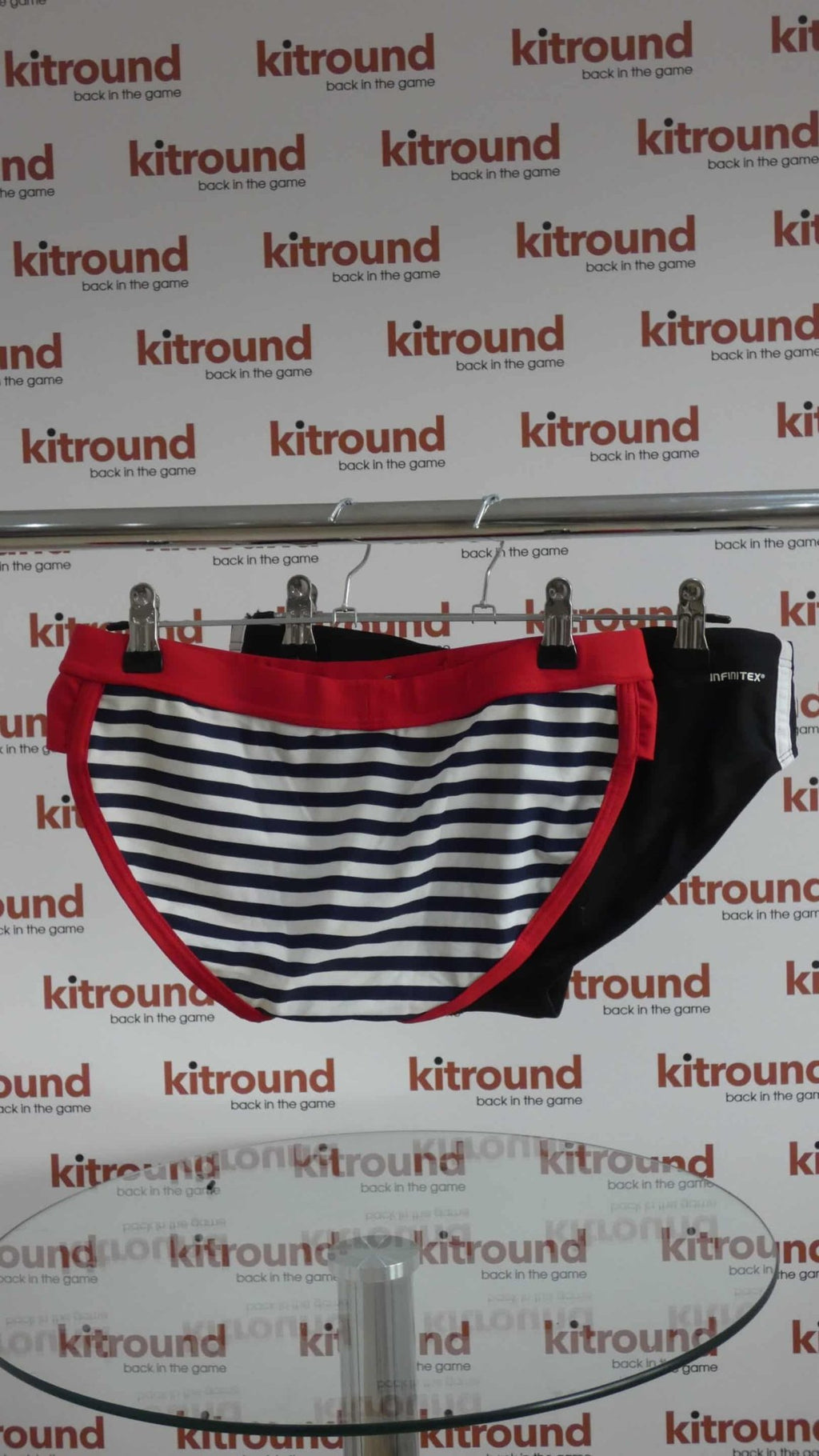 Two Pairs of Swimming Trunks - adidas and Seobean - kitround kitround product