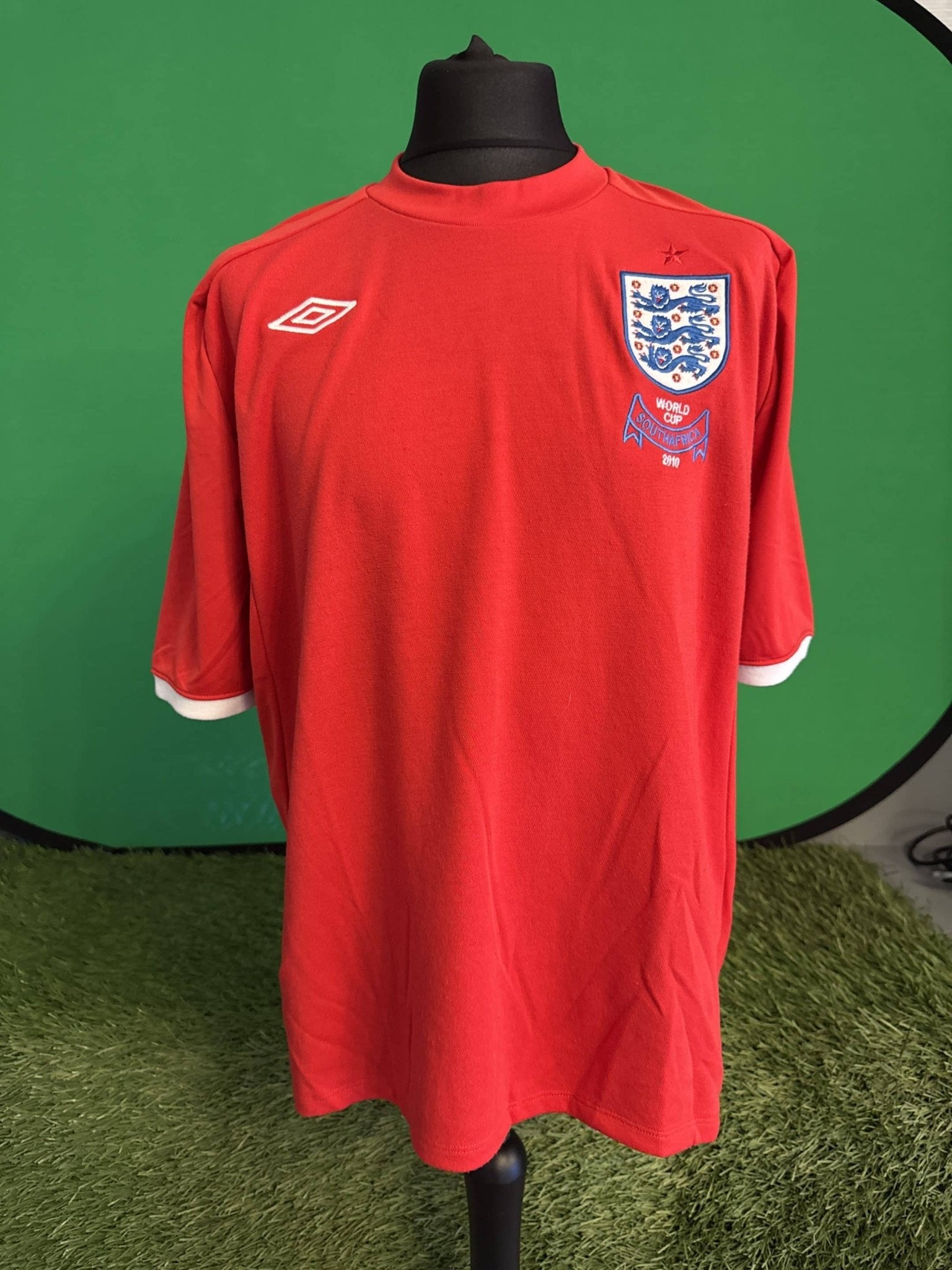 Umbro England World Cup 2010 Football Shirt - kitround Foxhills product