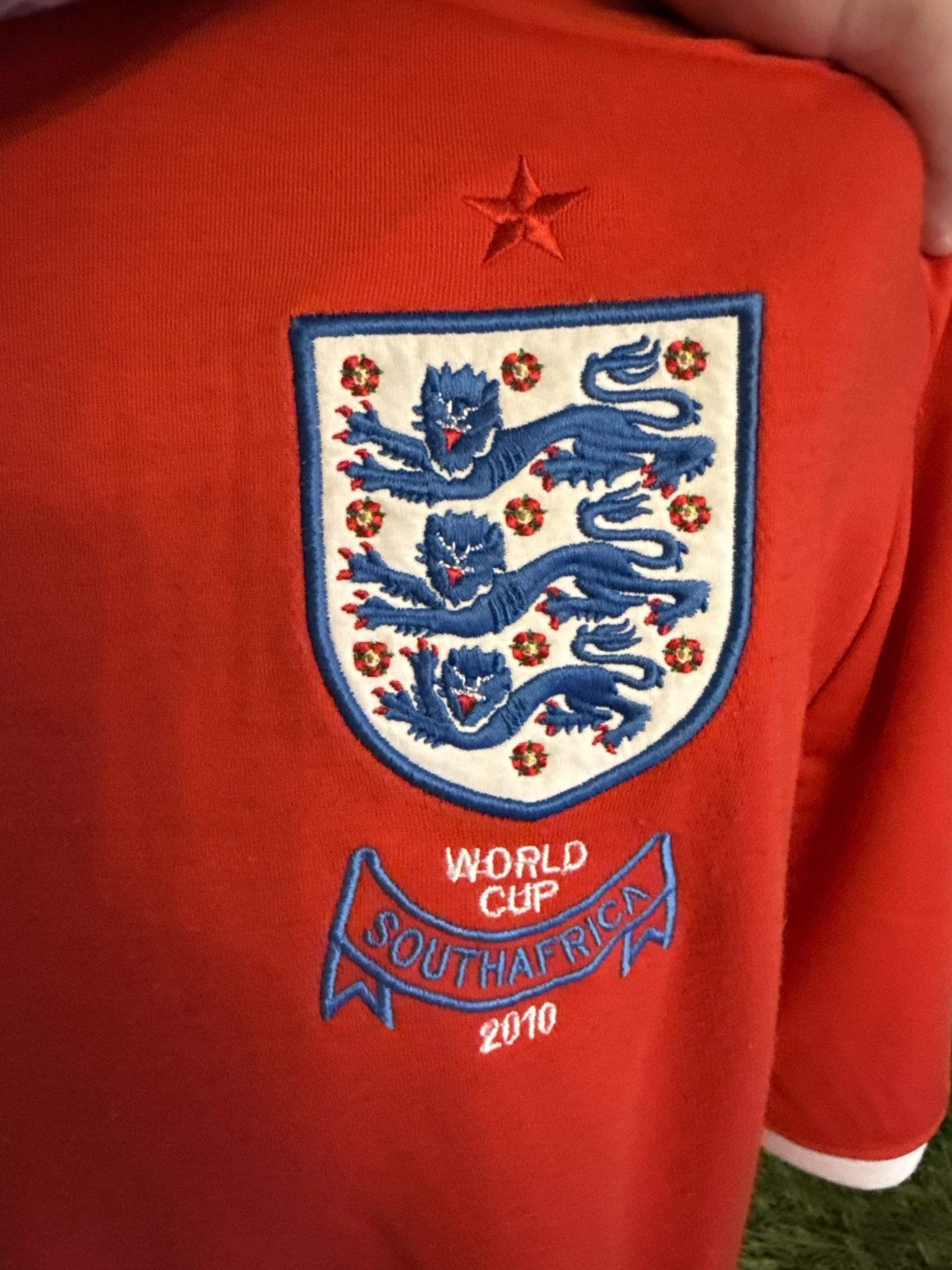 Umbro England World Cup 2010 Football Shirt - kitround Foxhills product