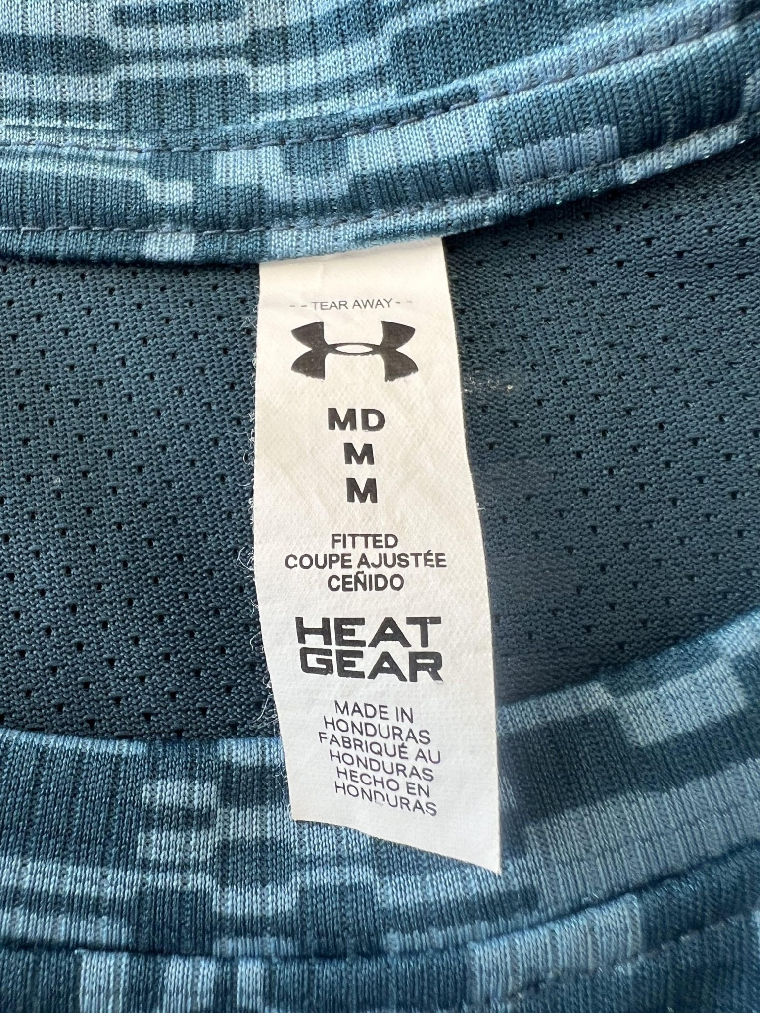 Under Armour Blue - Dark Short Sleeve Top - kitround kitround product