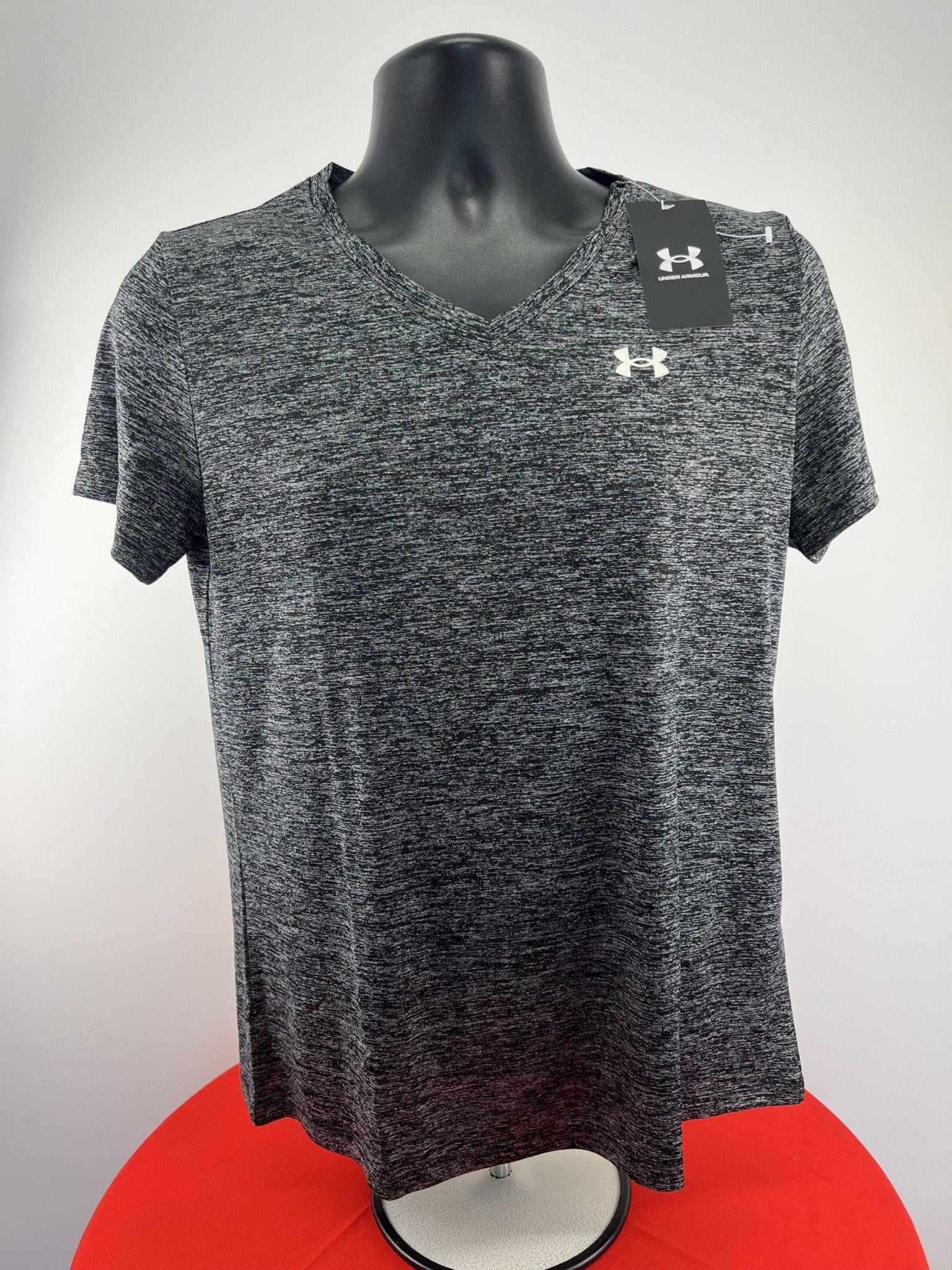 Under Armour Grey V - Neck T-Shirt - kitround kitround product