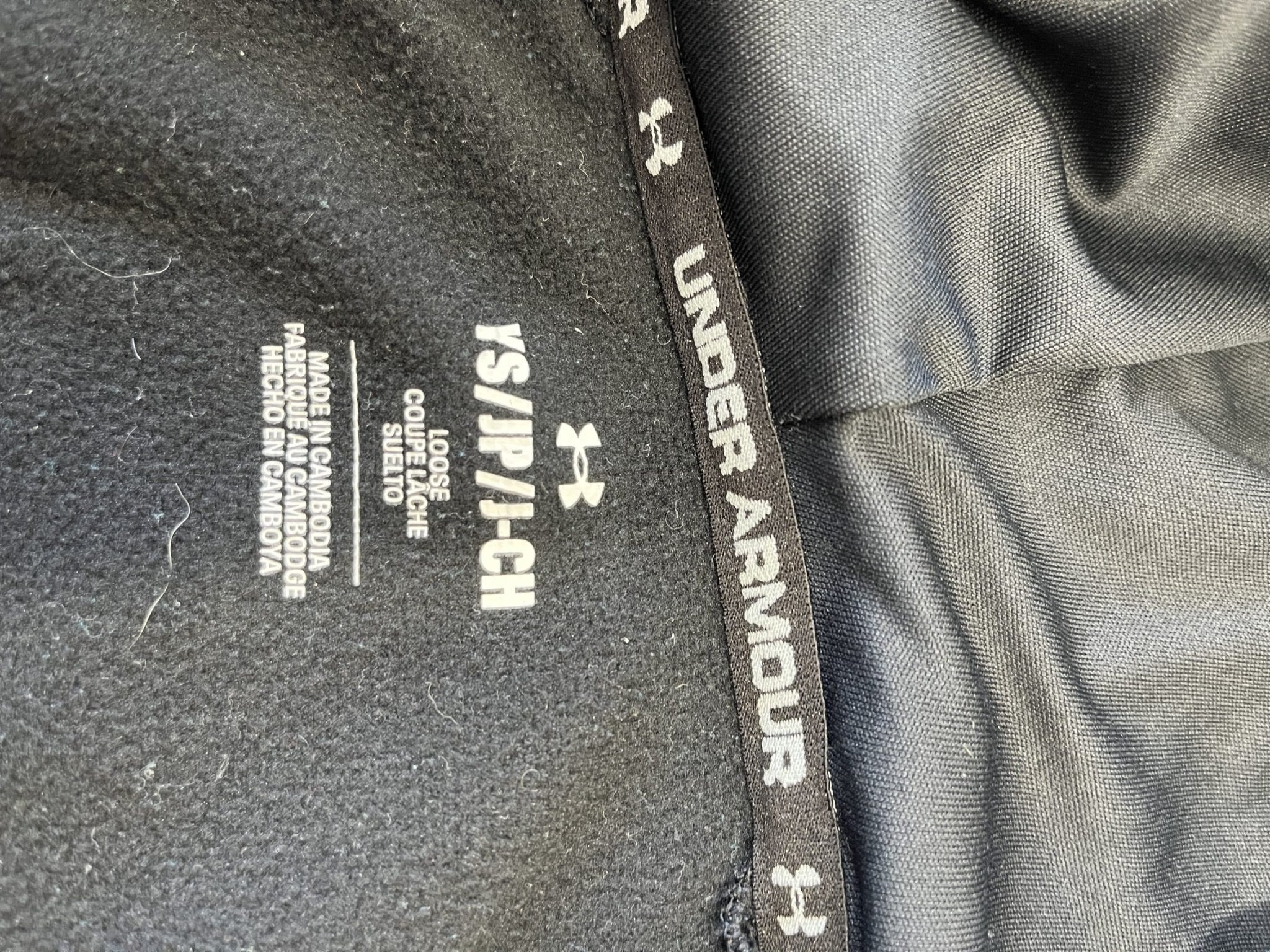 Under Armour Kid's Black Hoodie - kitround kitround product