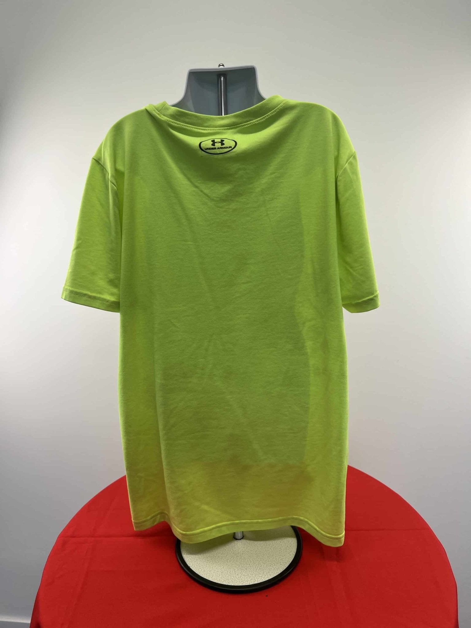 Under Armour Neon Green T-Shirt (Size Youth Large) - kitround kitround product