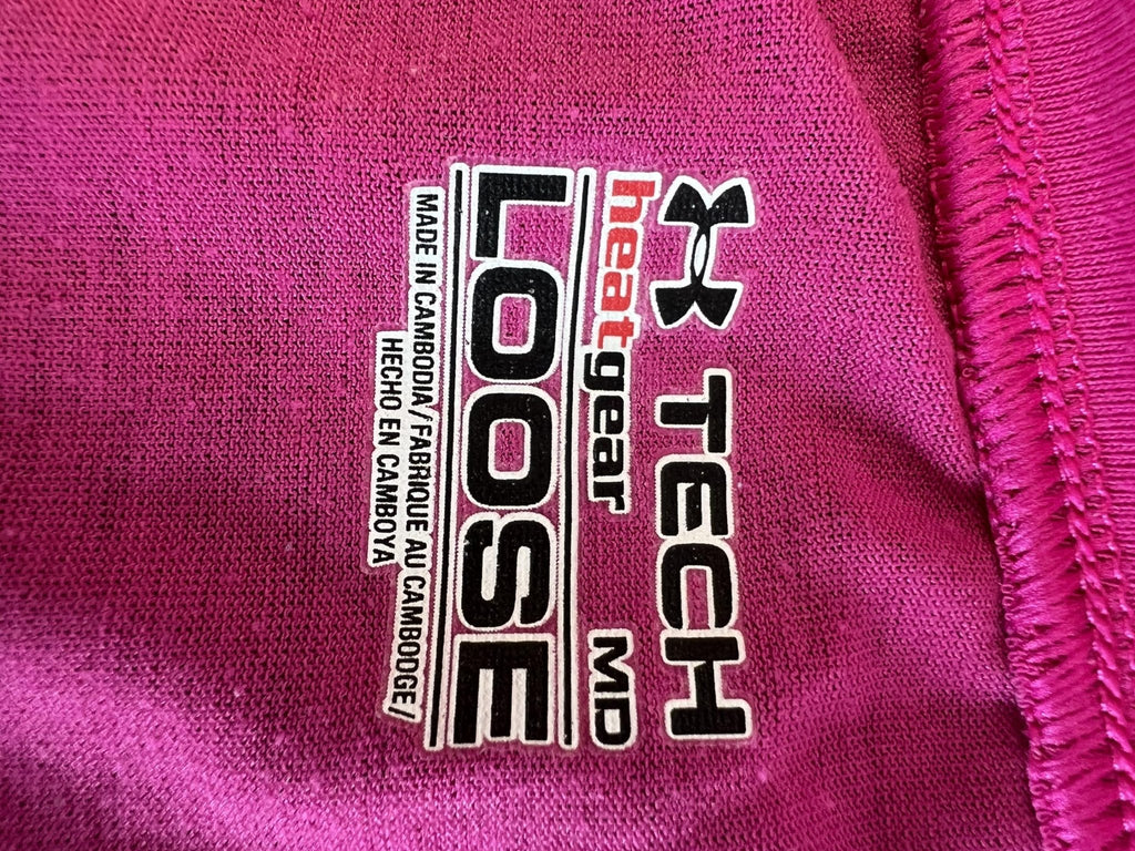 Under Armour Women's Pink V - Neck T-Shirt - kitround kitround product