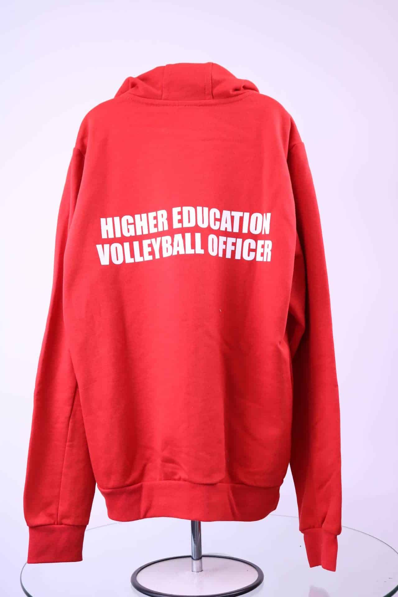 Volleyball England Red Hoodie - kitround VolleyStore product