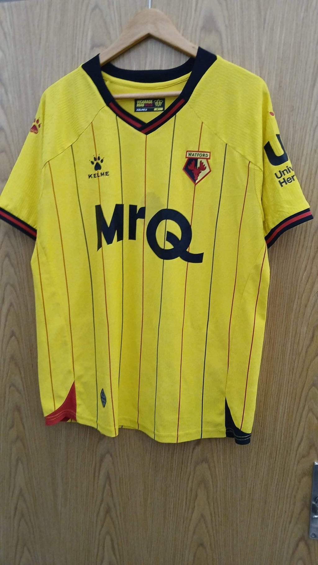 Watford FC Football Shirt 2024/2025 Season - Kelme - kitround kitround product
