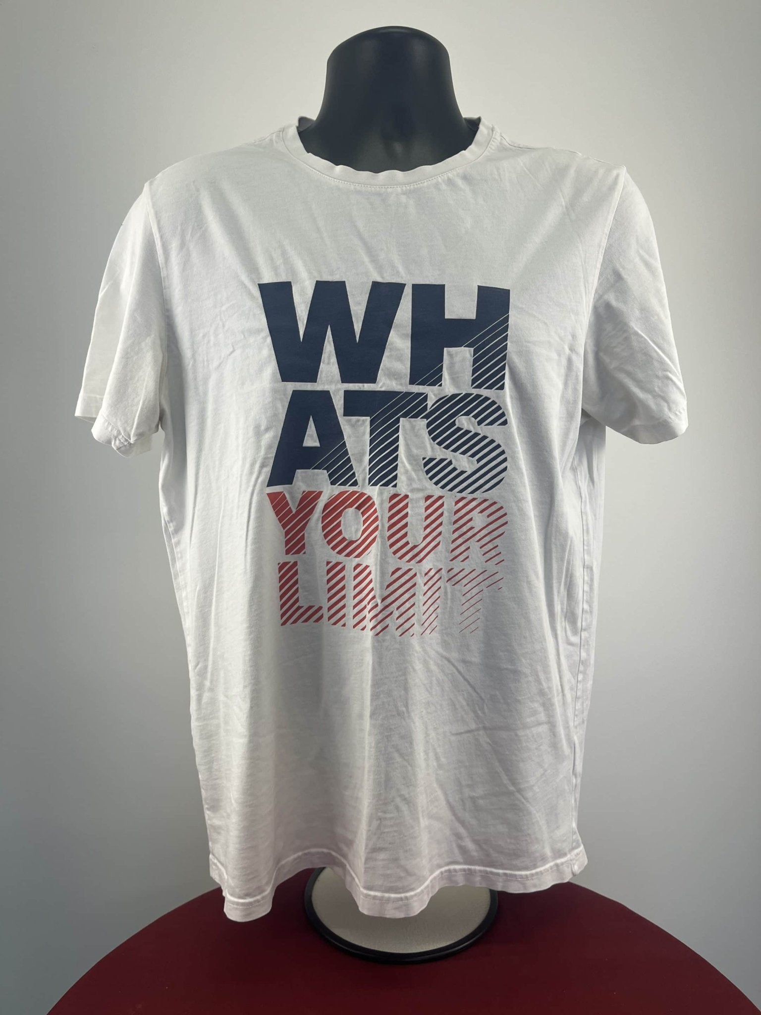 White Graphic Head T-Shirt - kitround kitround product