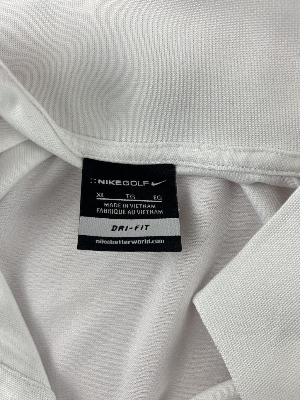 White Short Sleeve Golf Polo Shirt - kitround kitround product