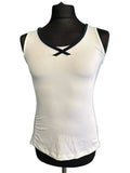 White Sleeveless Fila Sports Top - kitround Foxhills product
