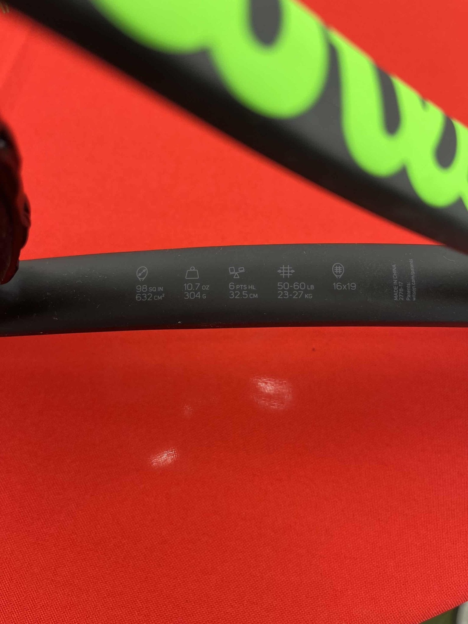 Wilson Blade 98 v6.0 Tennis Racquet (re - gripped) - kitround kitround product