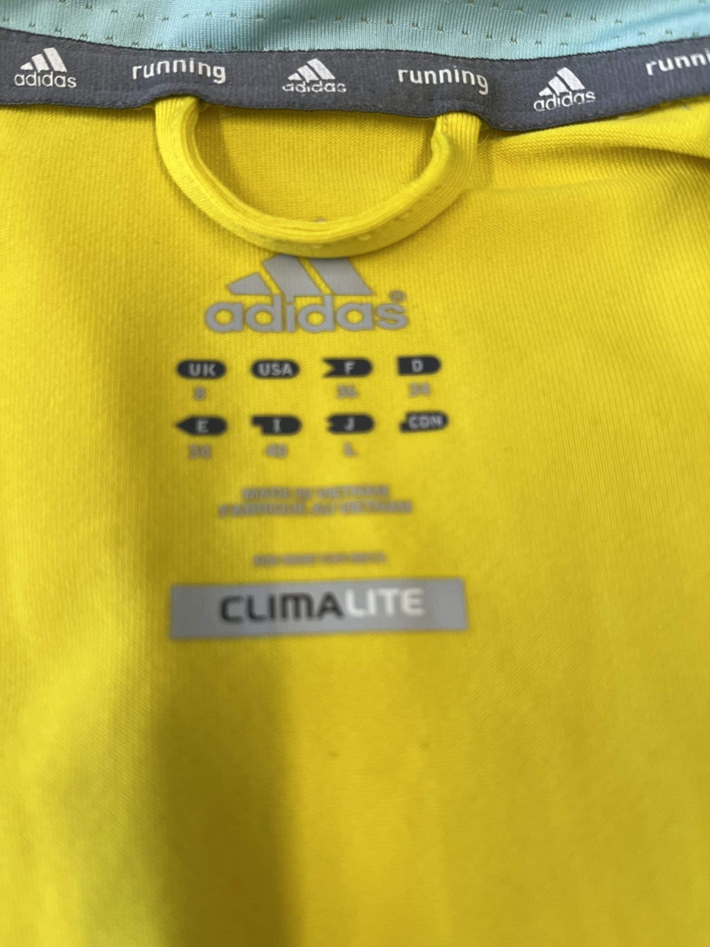 Women's adidas Yellow Training Top - kitround kitround product