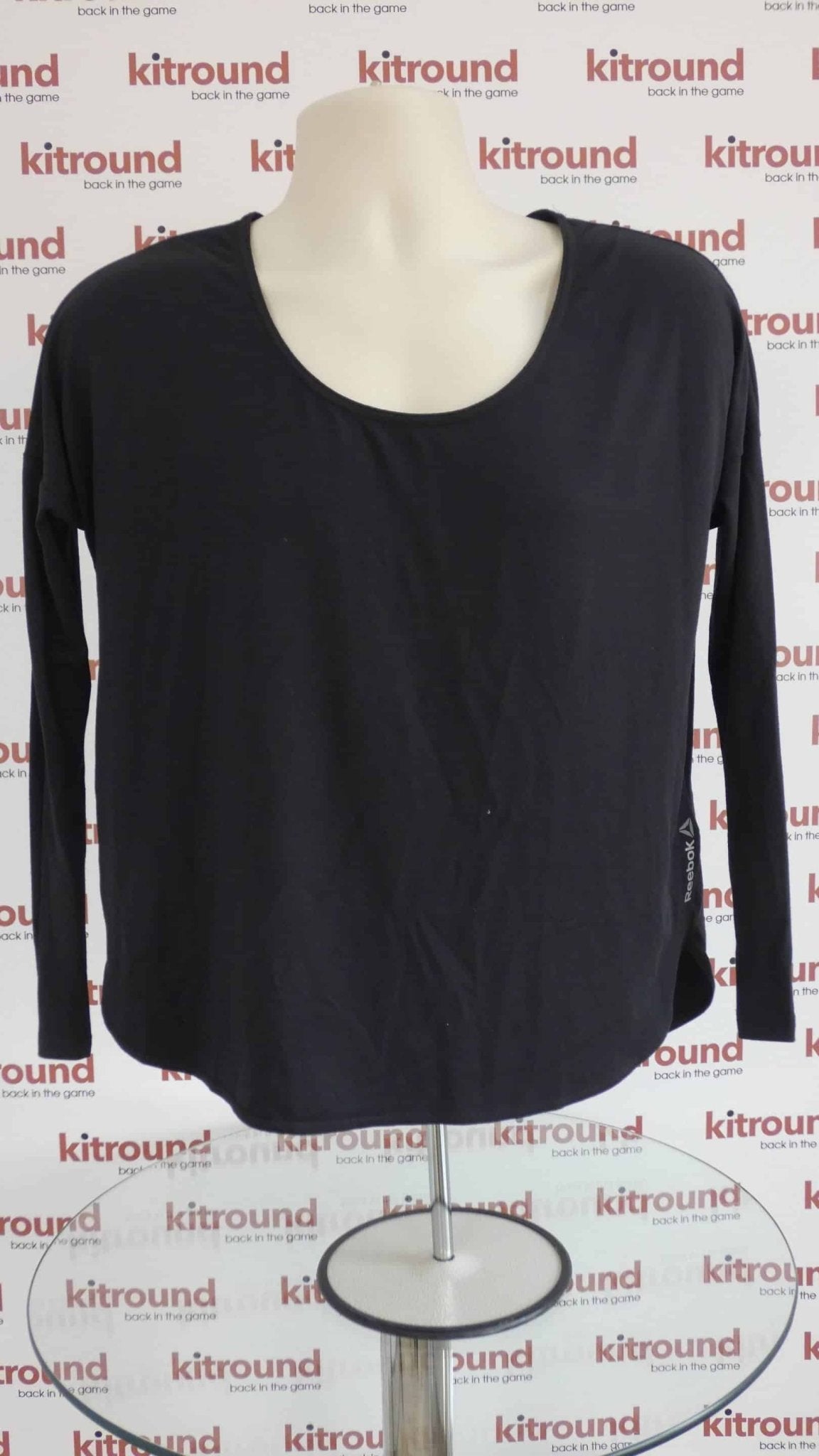 Women's Black Long Sleeved Reebok Shirt (2XS) - kitround kitround product