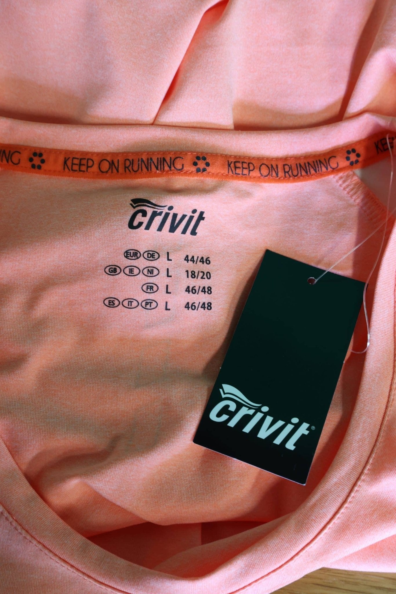 Women's Crivit Colourful Sports Top - kitround kitround product