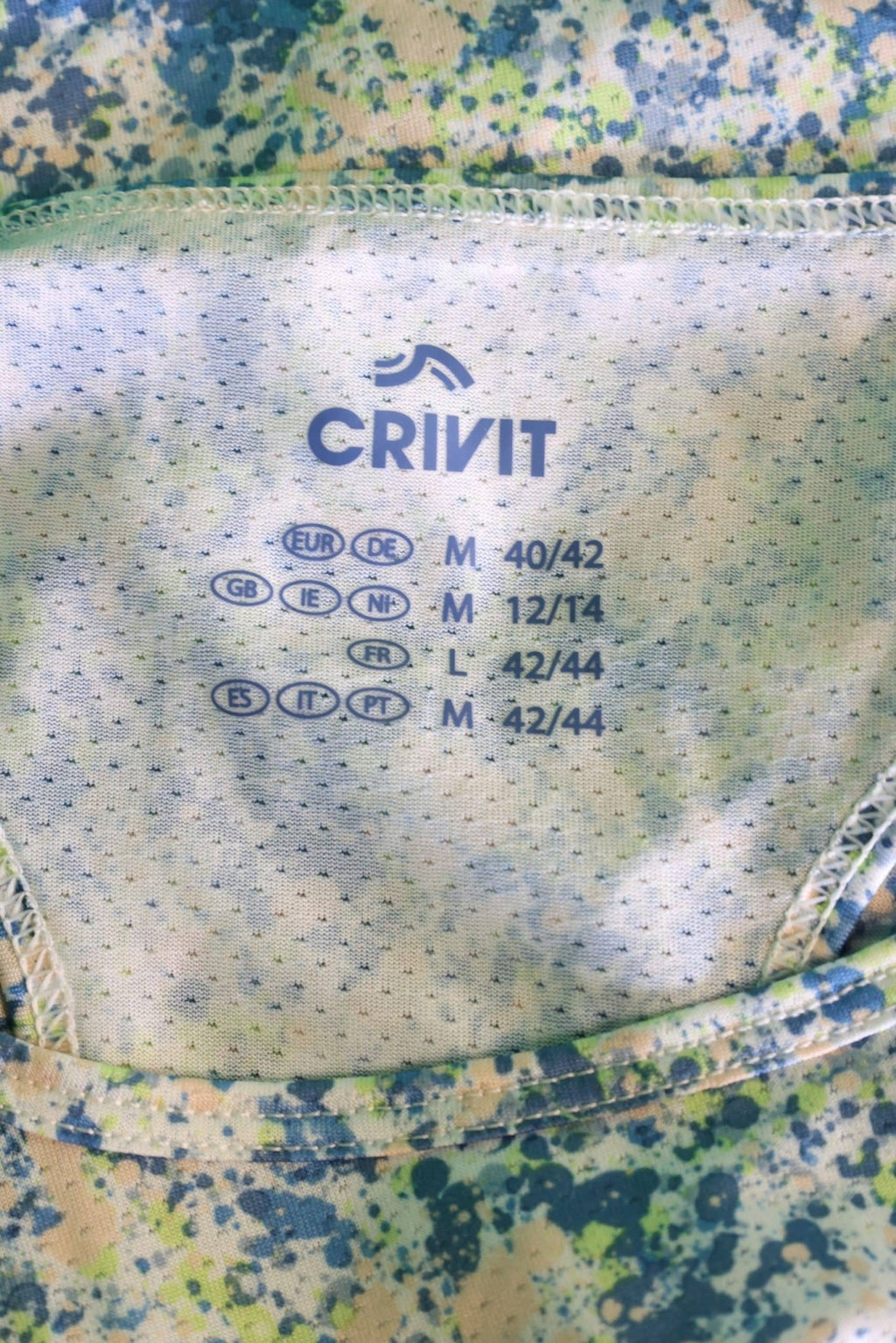 Women's Crivit Colourful Sports Vest - kitround kitround product