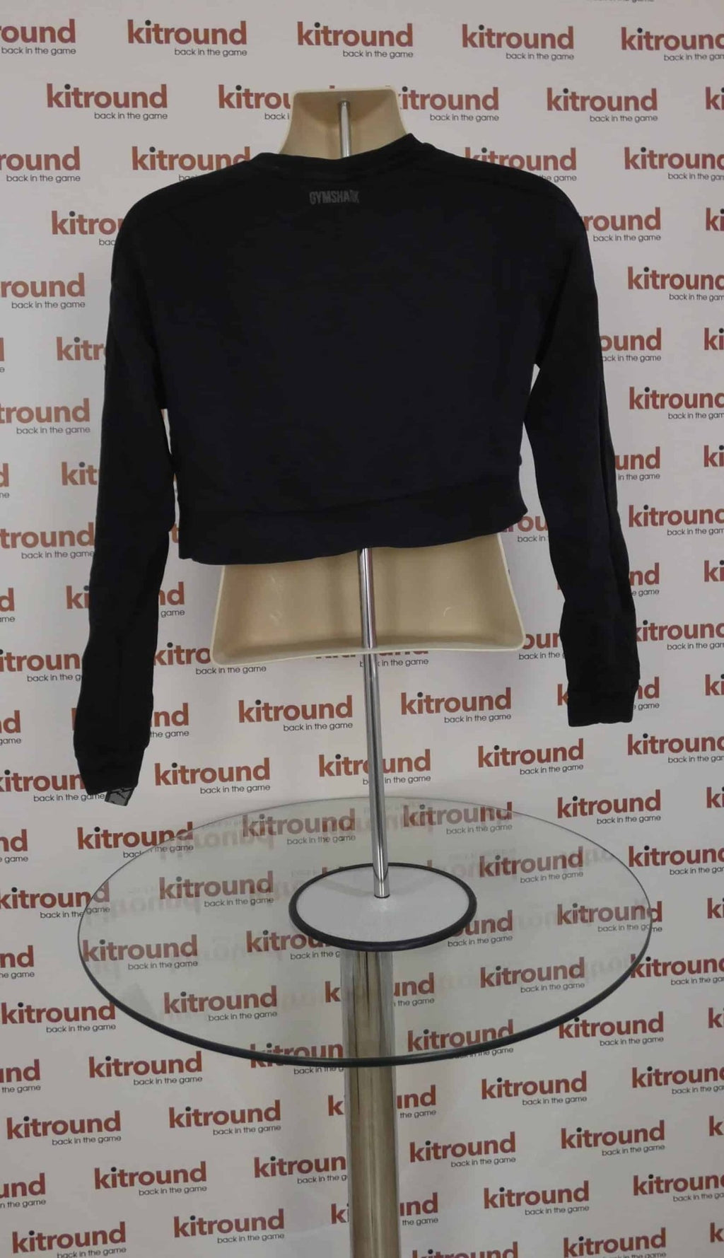 Women's Cropped Gym Shark Sweatshirt - kitround kitround product