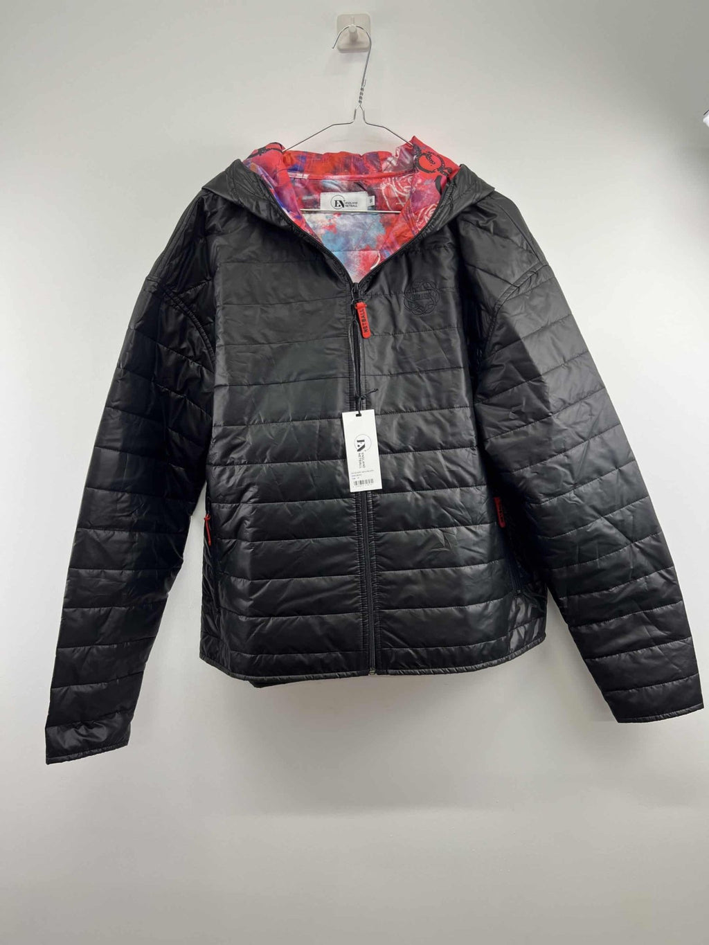 Women’s England Netball Graffiti Lined Quilted Jacket - kitround England Netball product