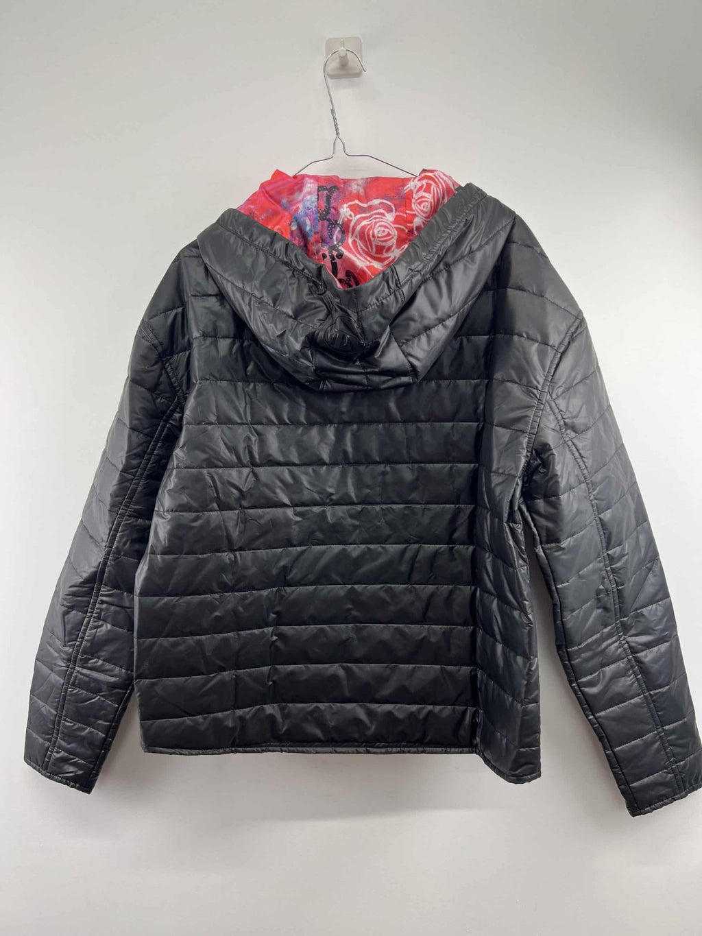 Women’s England Netball Graffiti Lined Quilted Jacket - kitround England Netball product