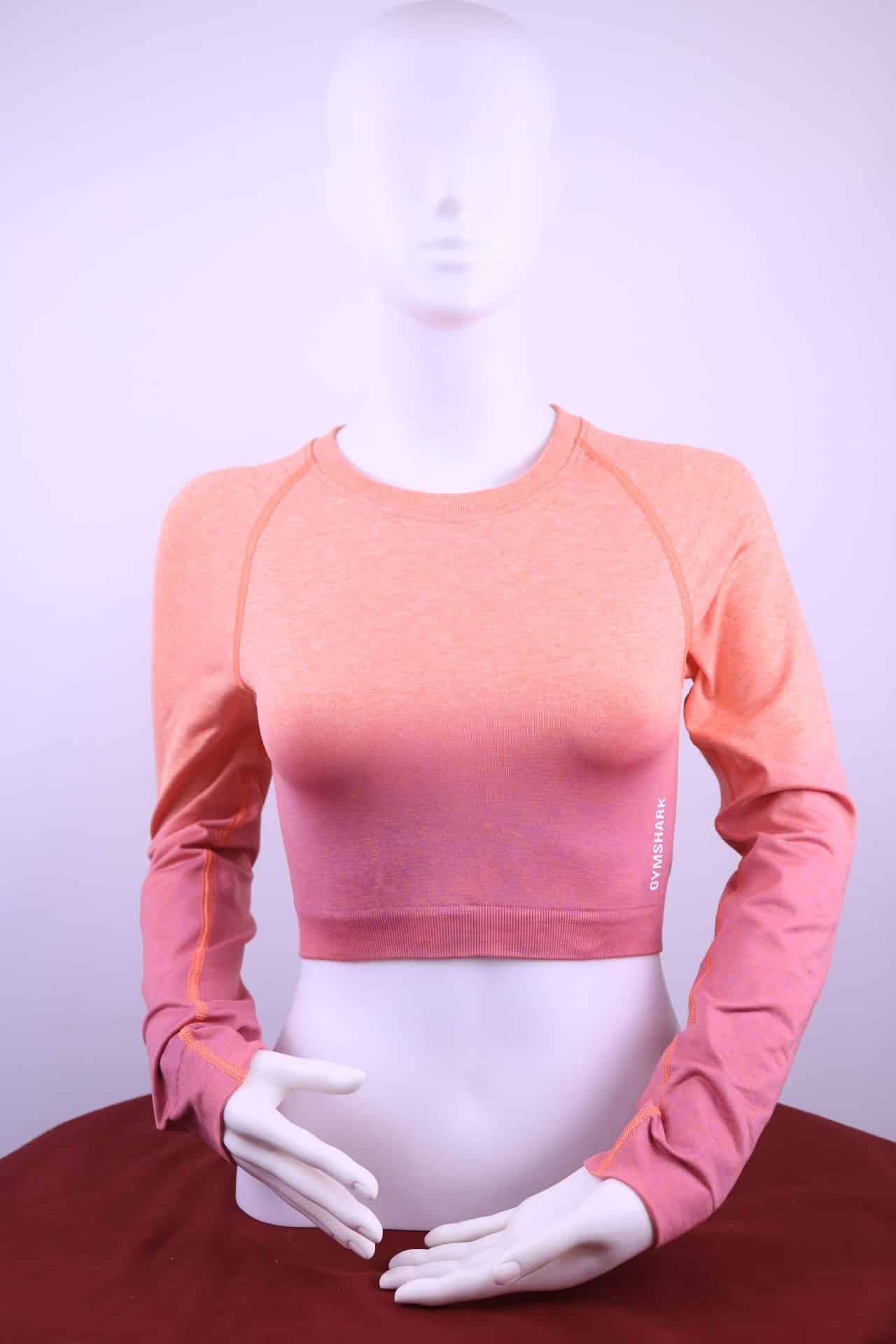 Women's Gymshark Long Sleeved Crop Top - kitround kitround product