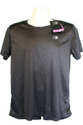 Front view of Karrimor women's black running top on mannequin
