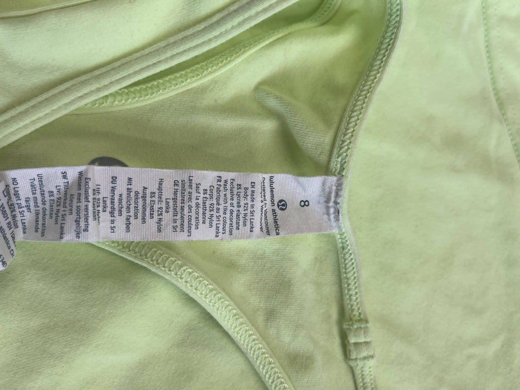 Women's Lululemon Light Green Sports Tank Top - kitround kitround product