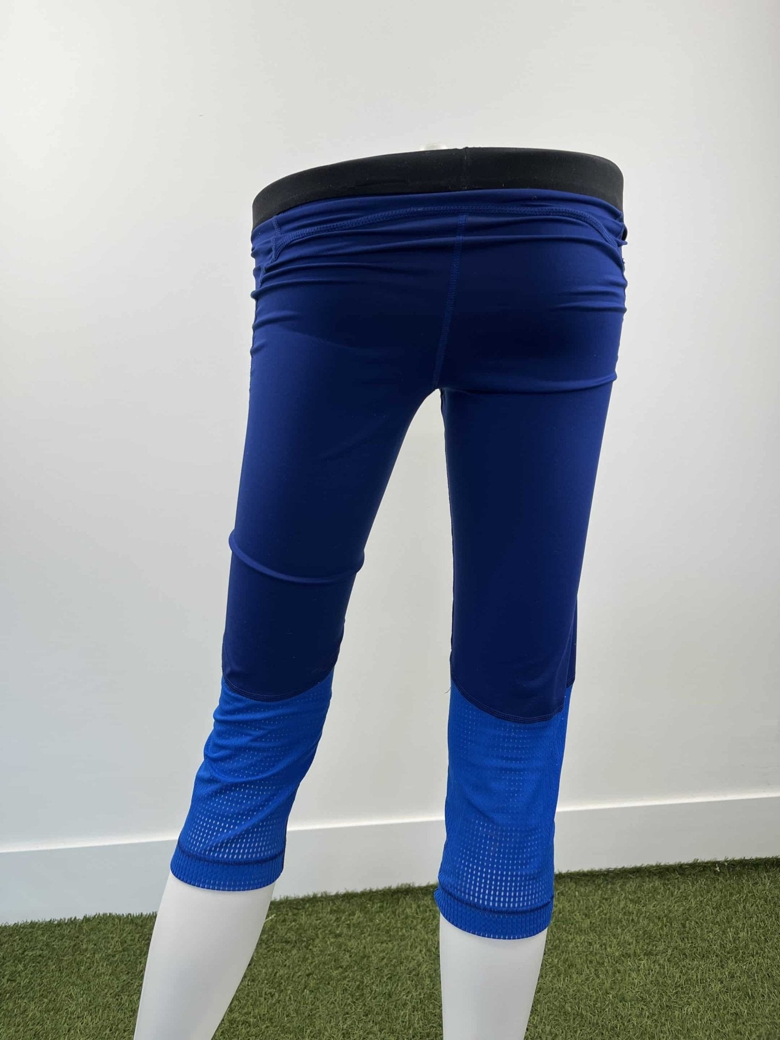 Women's Nike Blue Athletic Leggings - kitround kitround product