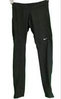 Black Nike Dri-FIT sports leggings on hanger
