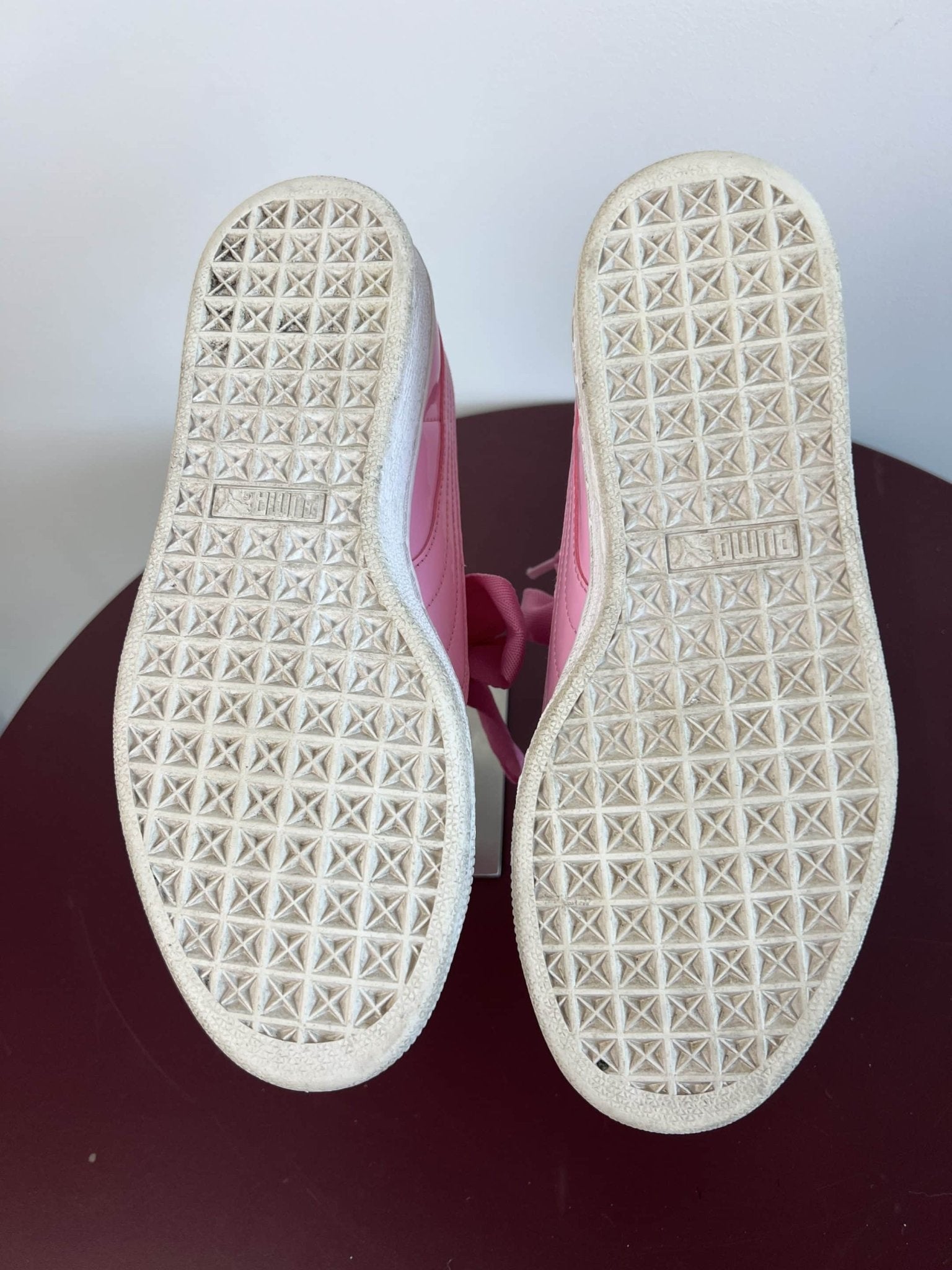 Women's Puma Basket Pink Trainers - kitround kitround product