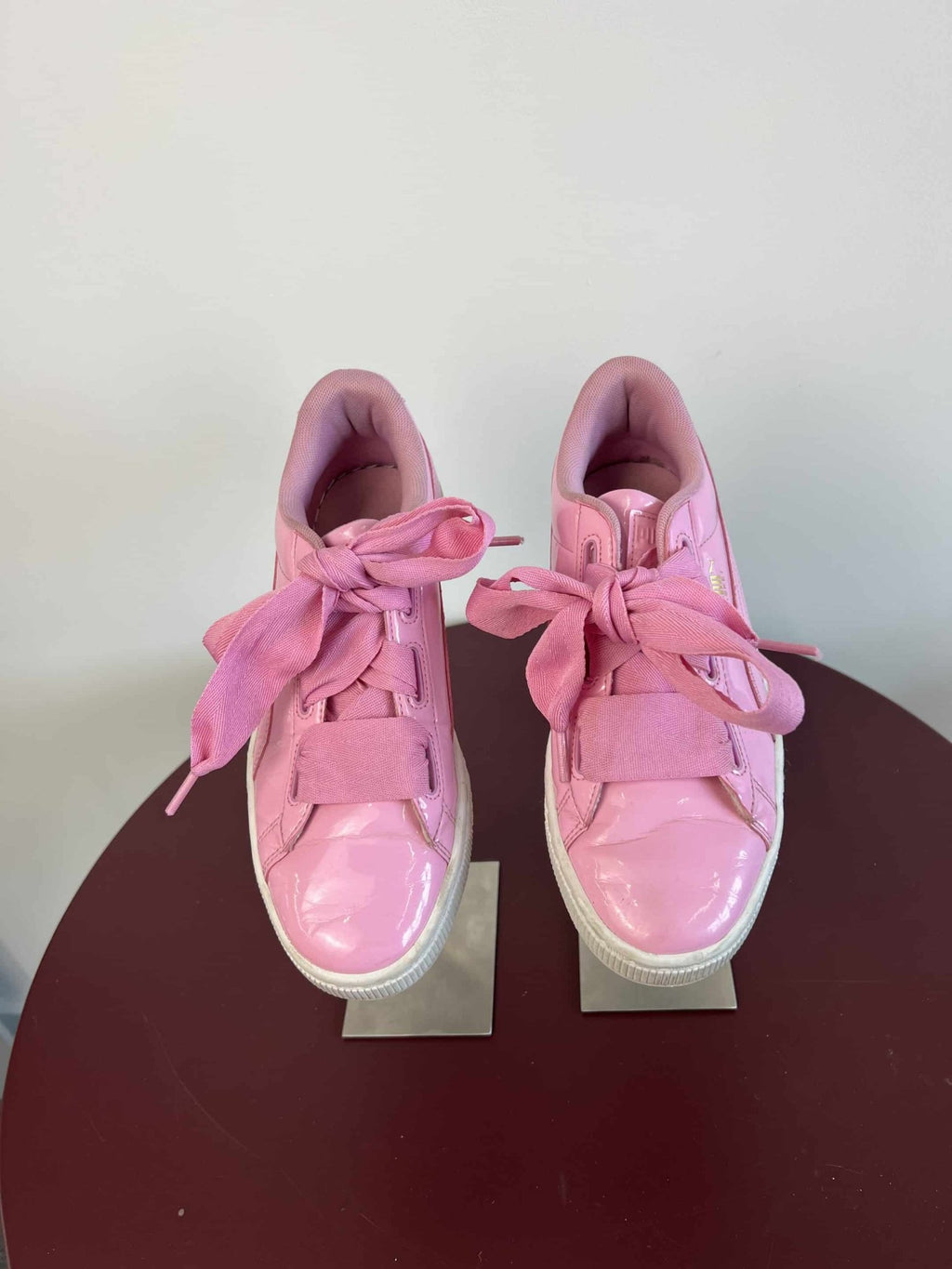 Women's Puma Basket Pink Trainers - kitround kitround product