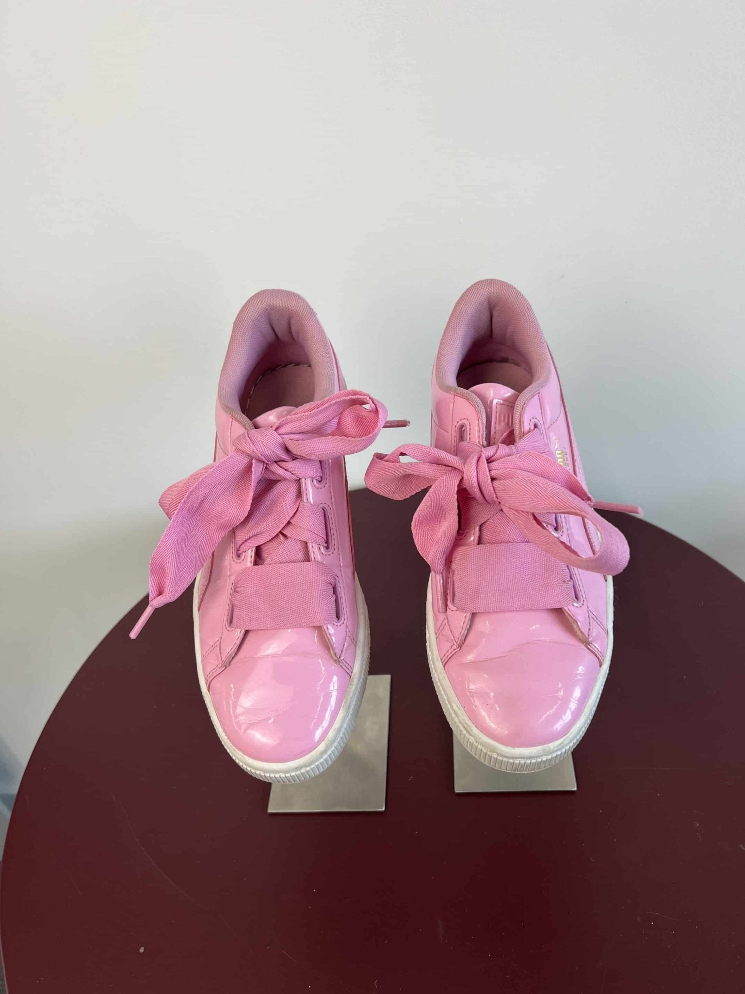 Women's Puma Basket Pink Trainers - kitround kitround product