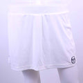 Front view of Sergio Tacchini white sports skort size small