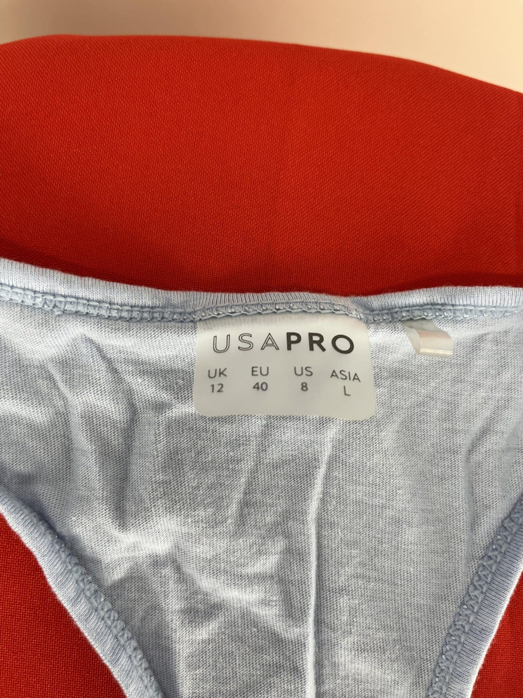 Women's USA Pro Light Blue Sports Vest - kitround kitround product