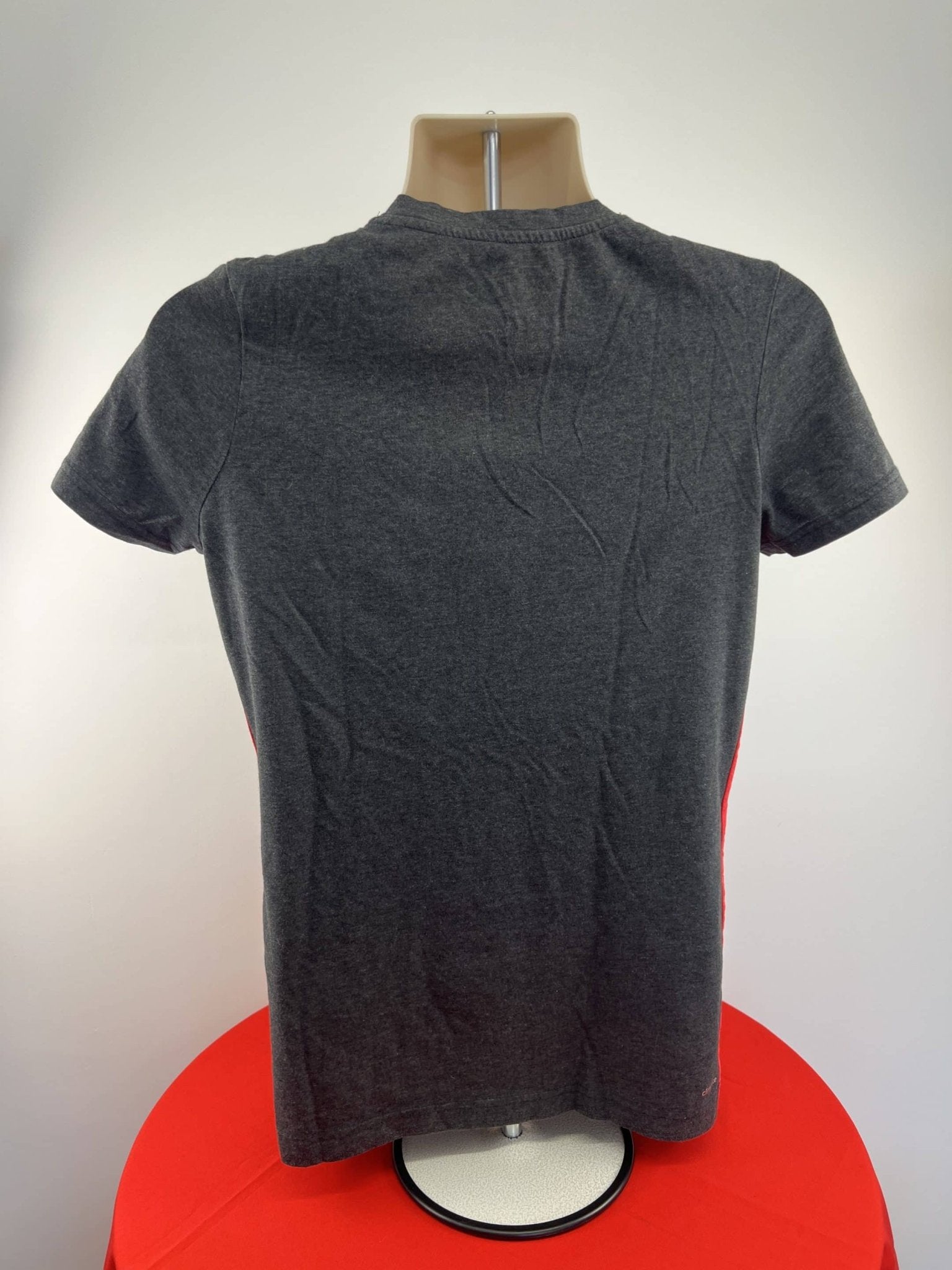 Womens's adidas V Neck Grey T-Shirt - kitround kitround product