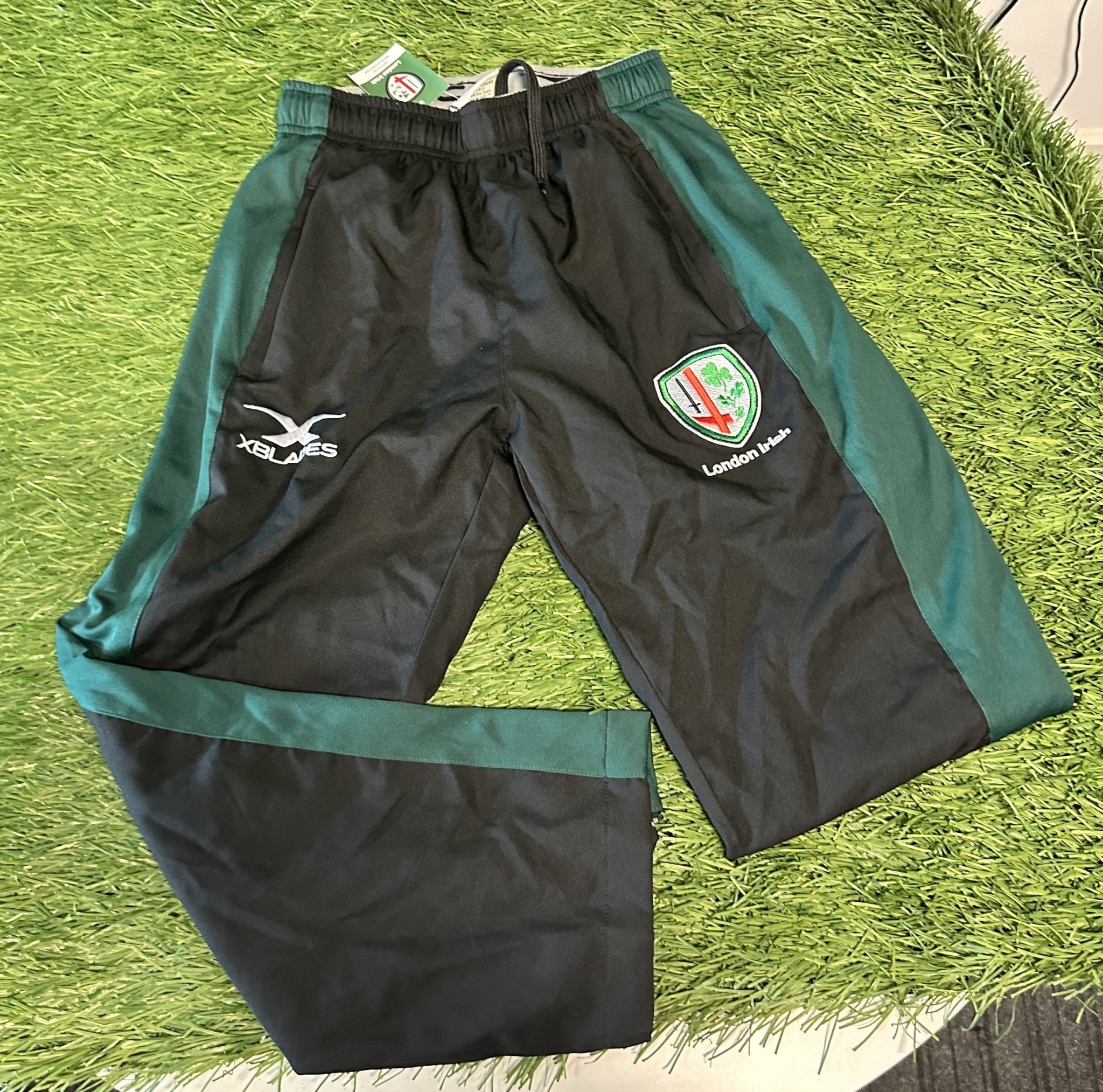 Xblades London Irish Black Trackies Large - kitround London Irish Foundation product