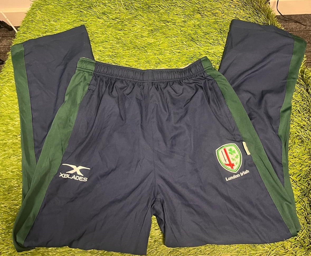 Xblades London Irish Blue Trackies XL - kitround London Irish Foundation product