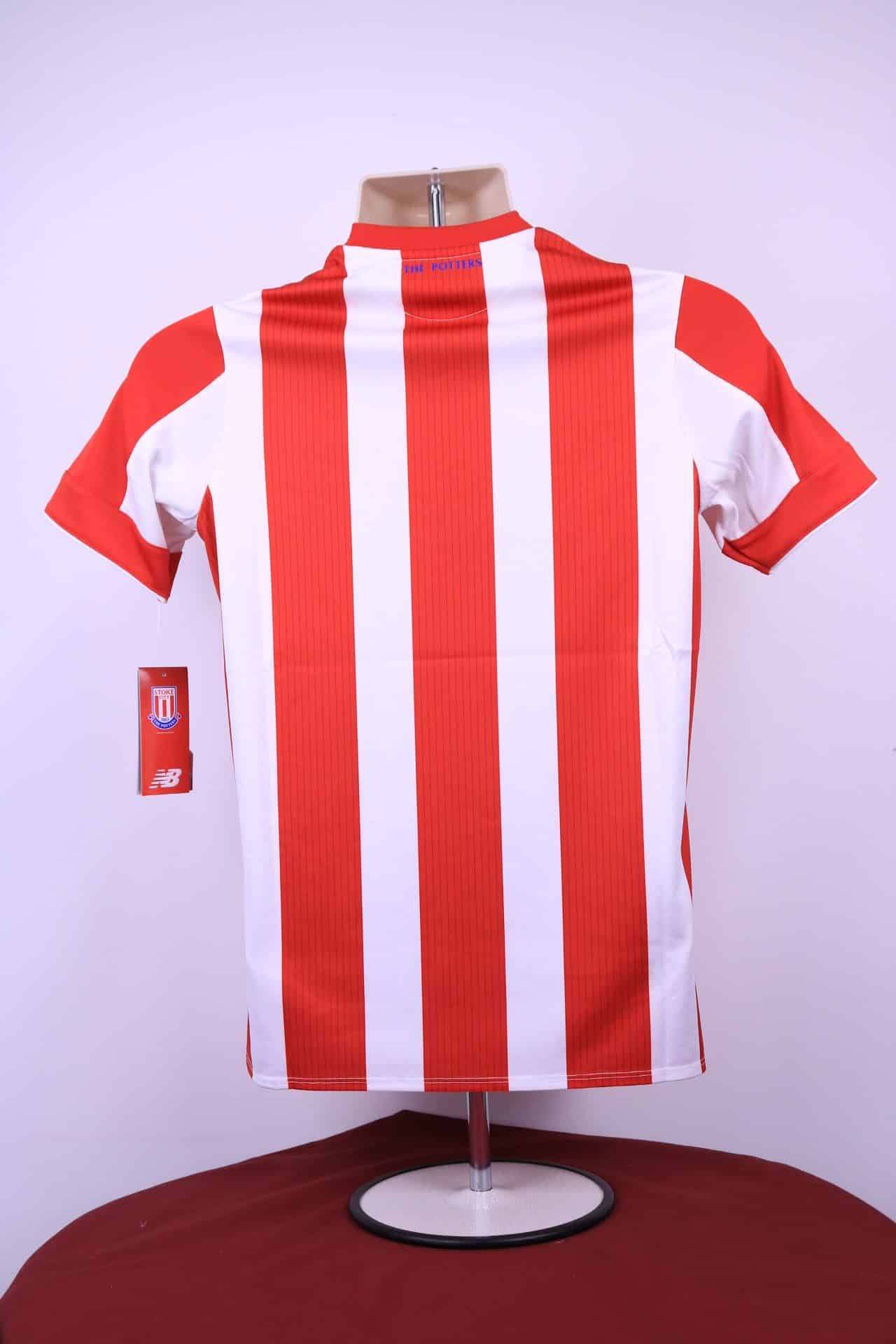 Youth's New Balance Stoke City FC Shirt (Size 164 YL) - 2015/2016 Season - kitround kitround product