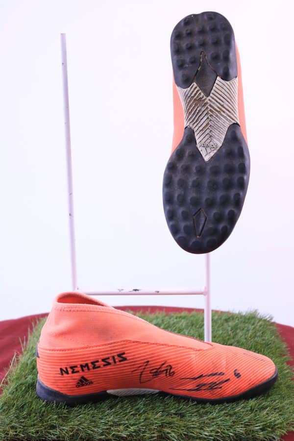 Youth's adidas Nemesis Astro Turf Football Boots - SIGNED