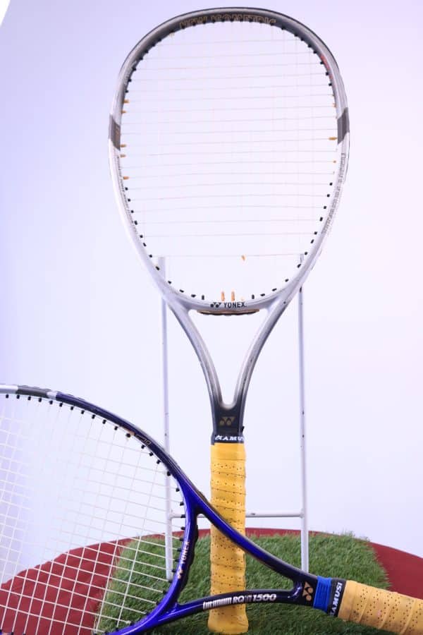 Pair of Yonex Tennis Racquets 27 inches long, grip 4 5/8 inches size 5 - Image 2