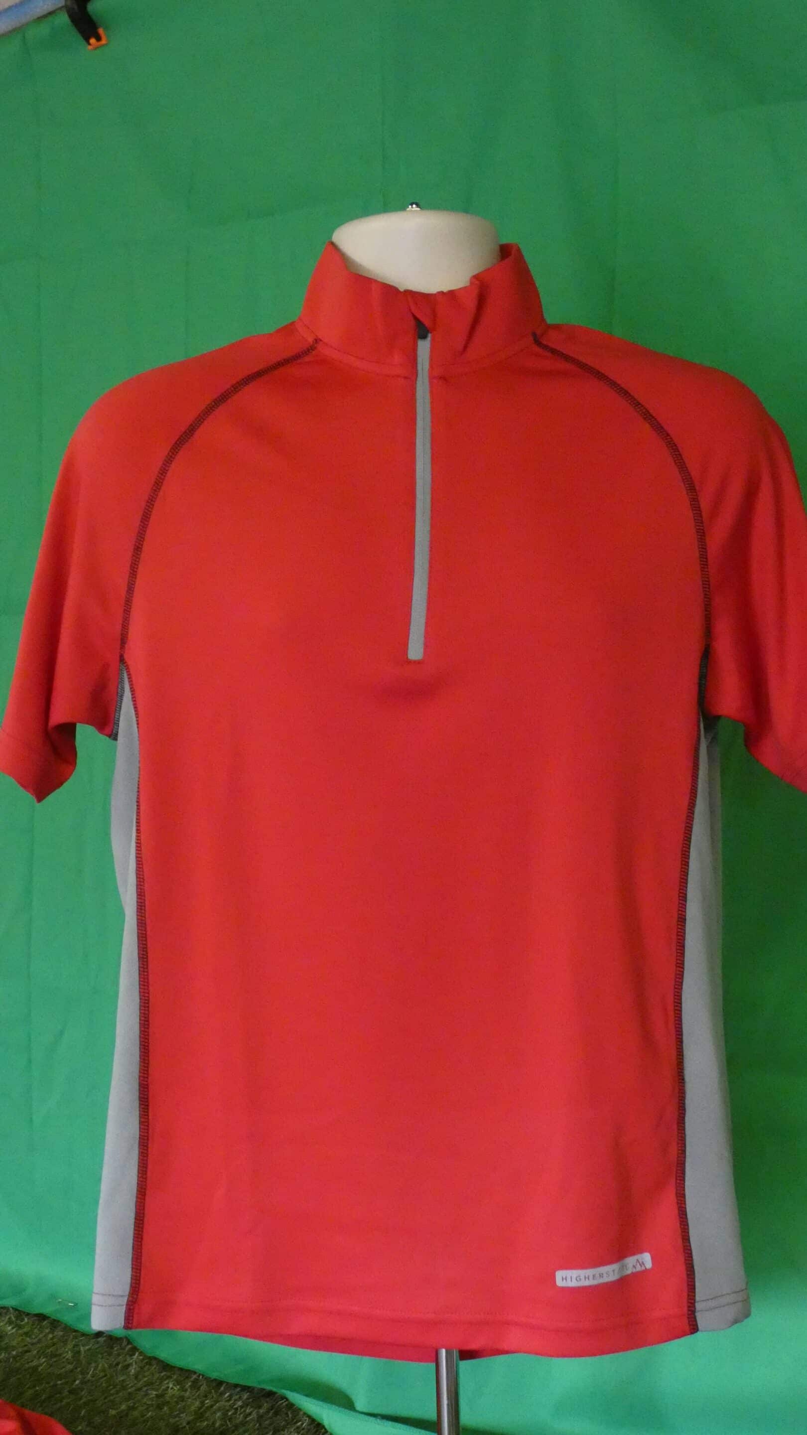 Pair of 1/4 Zip Pullover Sports Top